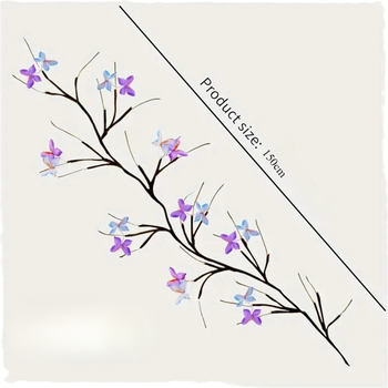 Led medžio vynmedžio lempa kambario sienų dekoracija drugelio šakos lempa laipiojimo siena stebuklinga gluosnio vynmedžio lempa dirbtinis augalas vynmedžio lempa