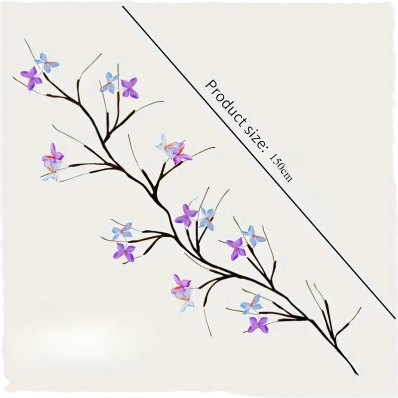 Led medžio vynmedžio lempa kambario sienų dekoracija drugelio šakos lempa laipiojimo siena stebuklinga gluosnio vynmedžio lempa dirbtinis augalas vynmedžio lempa