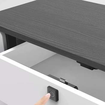 Домашно малко графити интелигентно заключване за чекмеджета с пръстови отпечатъци, офис Bluetooth нощно шкафче, шкаф за обувки, гардероб, електронна ключалка