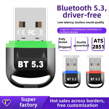 USB arvuti Bluetooth-adapter 5.3 toetab arvuti töölaua välist Bluetooth-peakomplekti vastuvõtja saatja draiverita