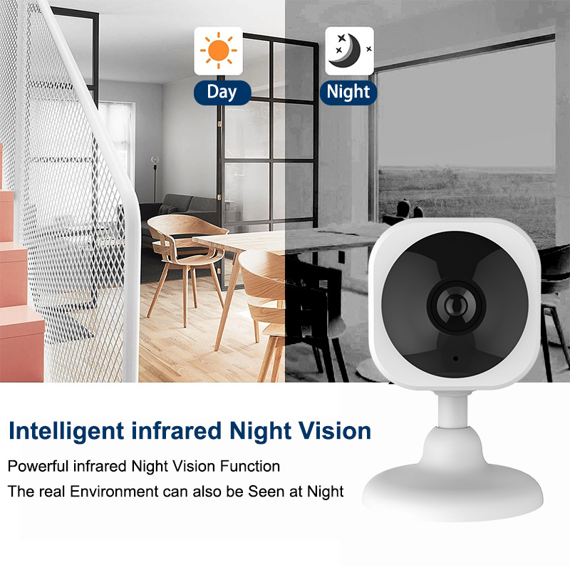 Tarpvalstybinis karštas pardavimas 3 milijonai namų naktinio matymo HD monitoriaus mobiliojo telefono nuotolinio namų belaidžio WIFI kameros