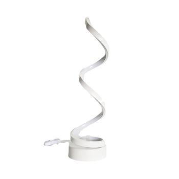 Tarpsienos spiralinė moderni minimalistinė LED stalo lempa dekoratyvinė kūrybinė meninė asmeninė dekoracija stalo lempa naktinis šviestuvas naktinė lemputė