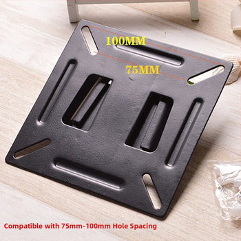 Sanjia seinakinnitusklamber digitaalsetele pildiraamidele, teleritele ja monitoridele, universaalne 75–100 mm aukude vahekaugusele, seinale kinnitamise tööriist