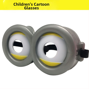 Kuummüügis naljakad halloweeni riietusrekvisiidid, minionide prillid, promopeo riietus 3D-prillid cosplay jaoks