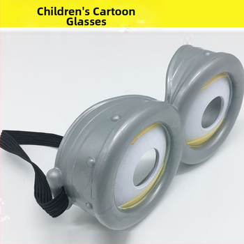 Kuummüügis naljakad halloweeni riietusrekvisiidid, minionide prillid, promopeo riietus 3D-prillid cosplay jaoks