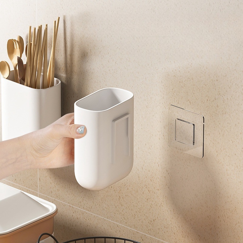 Seinale kinnitatav seinapasta hoiukast valge lihtne köögi vannitoa äravool hambapasta hambaraviseade seinale kinnitatav hoiuriiul