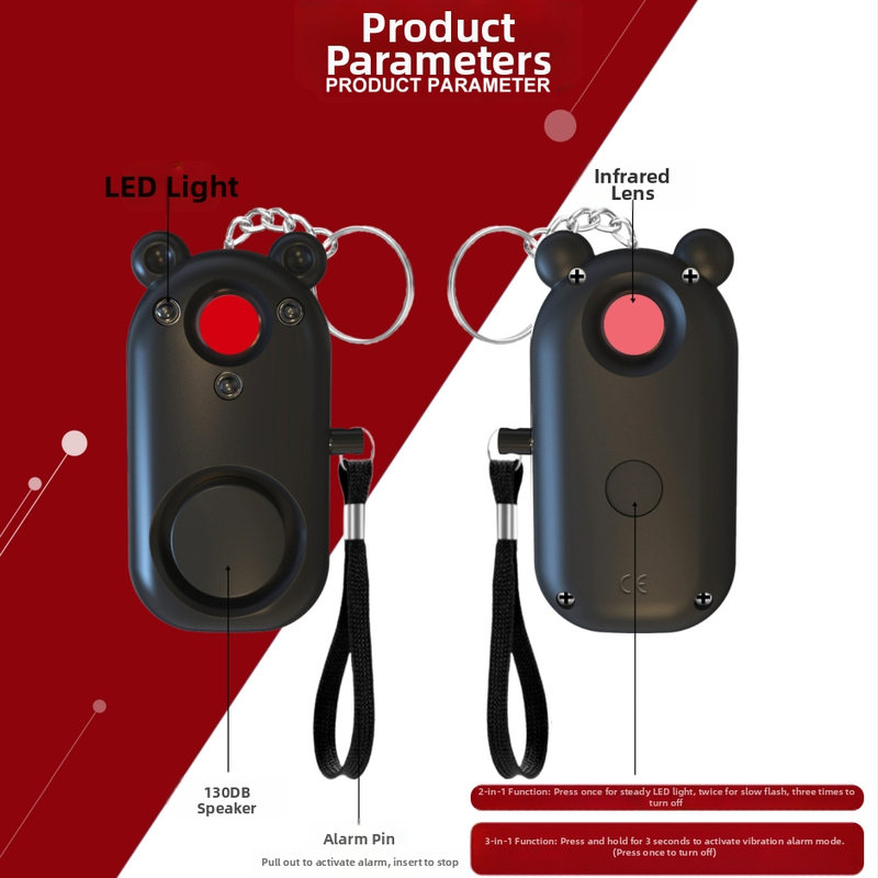 Hotelli avameelne kaamera piilumisvastane artefaktikaamera detektor ukse ja akna vibratsiooniga, hundivastane infrapunaandur