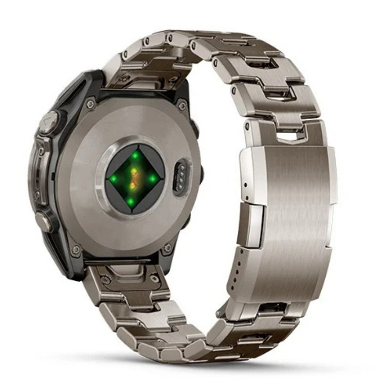 Sobib Jiaming F-nix 8 AMOLED kiirkinnitusega kilpkonnaümbrise pandlaga rihmaga 47 mm titaanrihmaga, uus