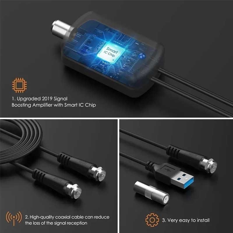 Digitaaltelevisiooni antenn dtmb maanduslaine digitaalne siseruumides kasutatav HD kodus tasuta telesignaali vastuvõtja antenn