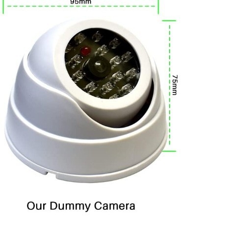 Gamykloje nauja, aukštos kokybės imitacinė kamera, netikra stebėjimo sistema namams, vidaus ir lauko dekoracijoms, baltas namų kriauklelių rinkinys, keturios pakuotės.