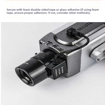 Προσομοίωση κάμερας ψεύτικης παρακολούθησης μοντέλο οθόνης LED φως που αναβοσβήνει αισθητήρα περιστροφής 1400