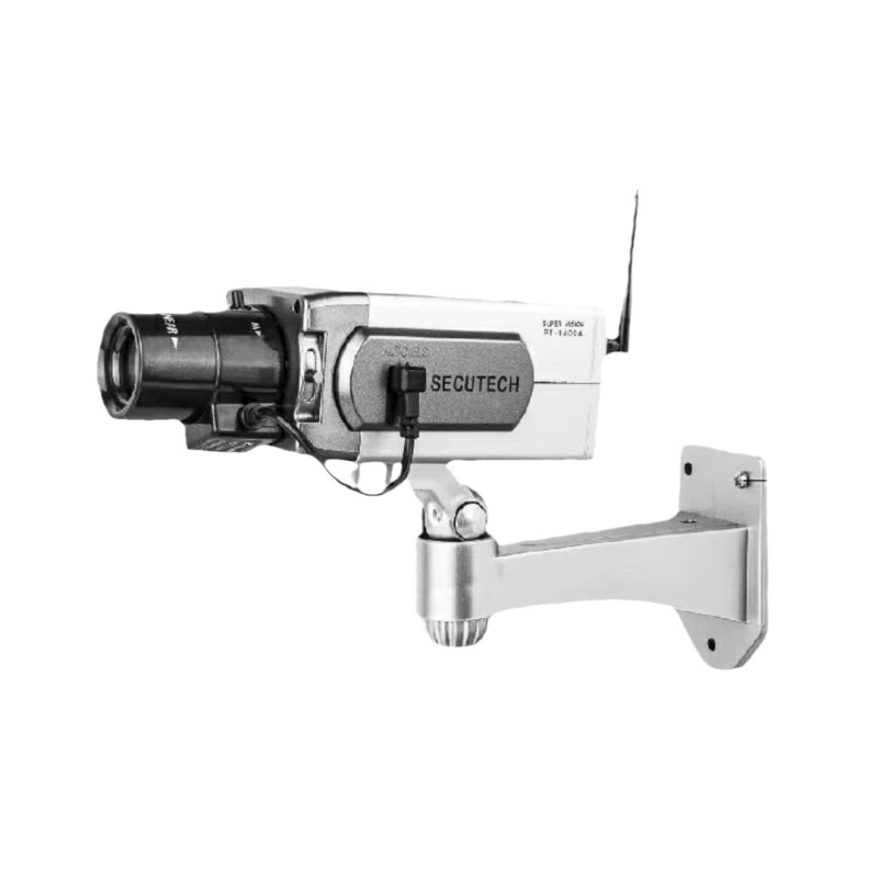 Προσομοίωση κάμερας ψεύτικης παρακολούθησης μοντέλο οθόνης LED φως που αναβοσβήνει αισθητήρα περιστροφής 1400