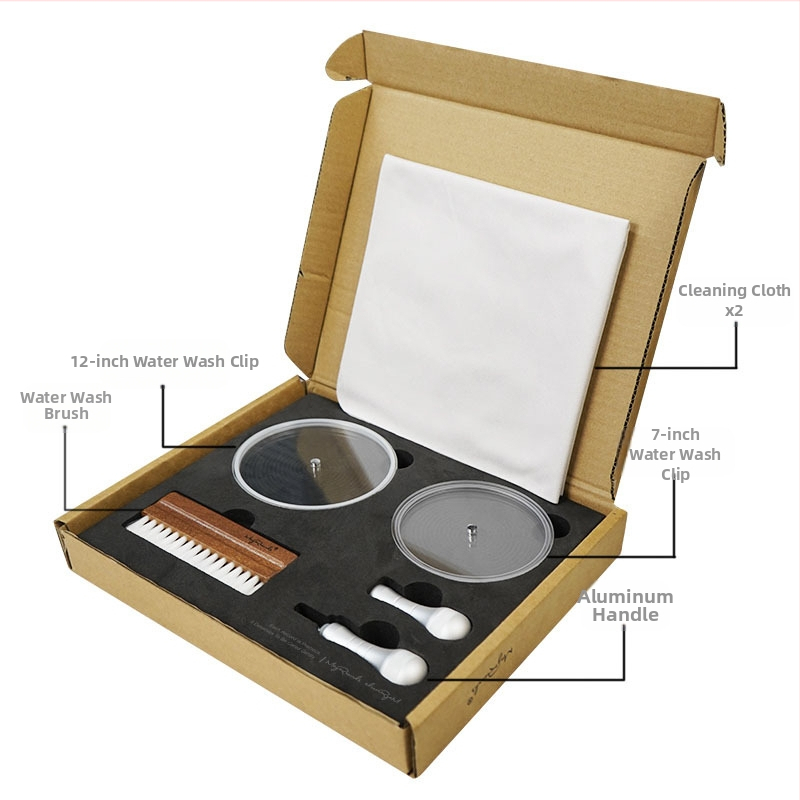 LP vinüülplaadi puhastus- ja pesuklambrite komplekt, veekindlate vinüülklambrite puhastusvahend, plaadipesuhari