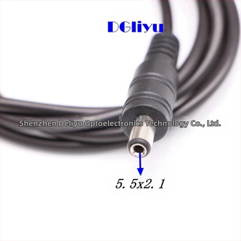 10 m nuolatinės srovės maitinimo laidas, LED šviesos juostos kabelis, 5,5 x 2,1 mm nuolatinės srovės prailginimo laido adapteris, kištukas ir lizdas