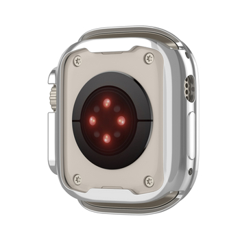Potrivit pentru Apple Watch Ultra Carcasă Apple Watch iWatch Husă de protecție Decupată Jumătate Pachet Galvanizare