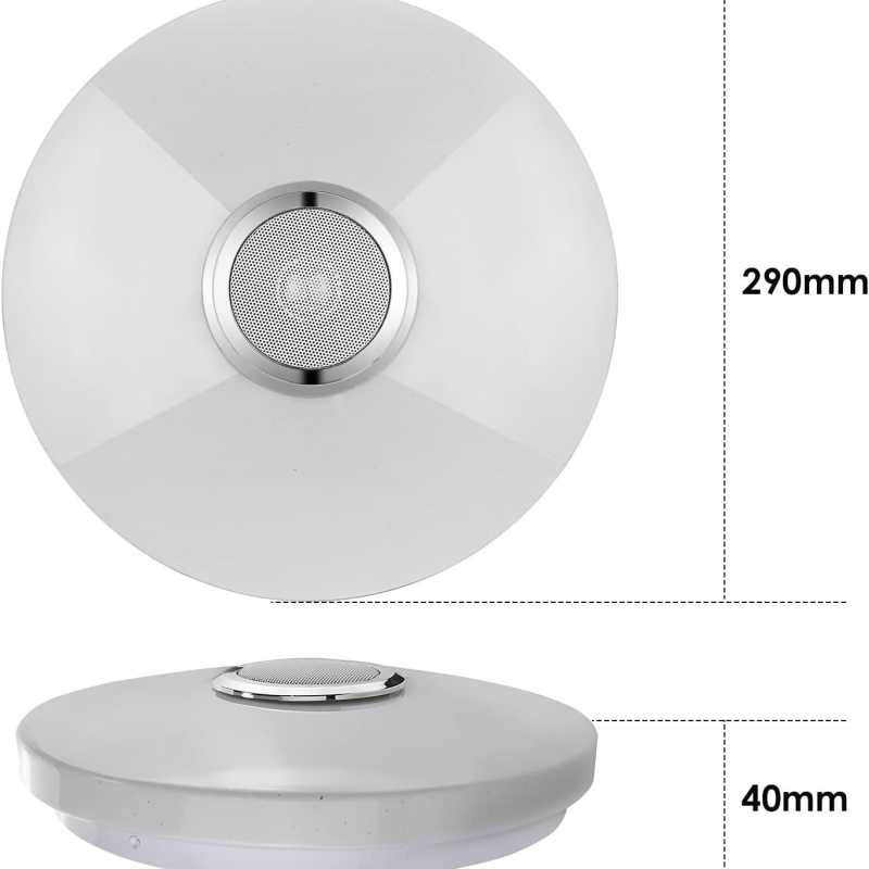 36W Rgb Farbwechsel Led Deckenleuchte Dimmbare Mit Bluetooth