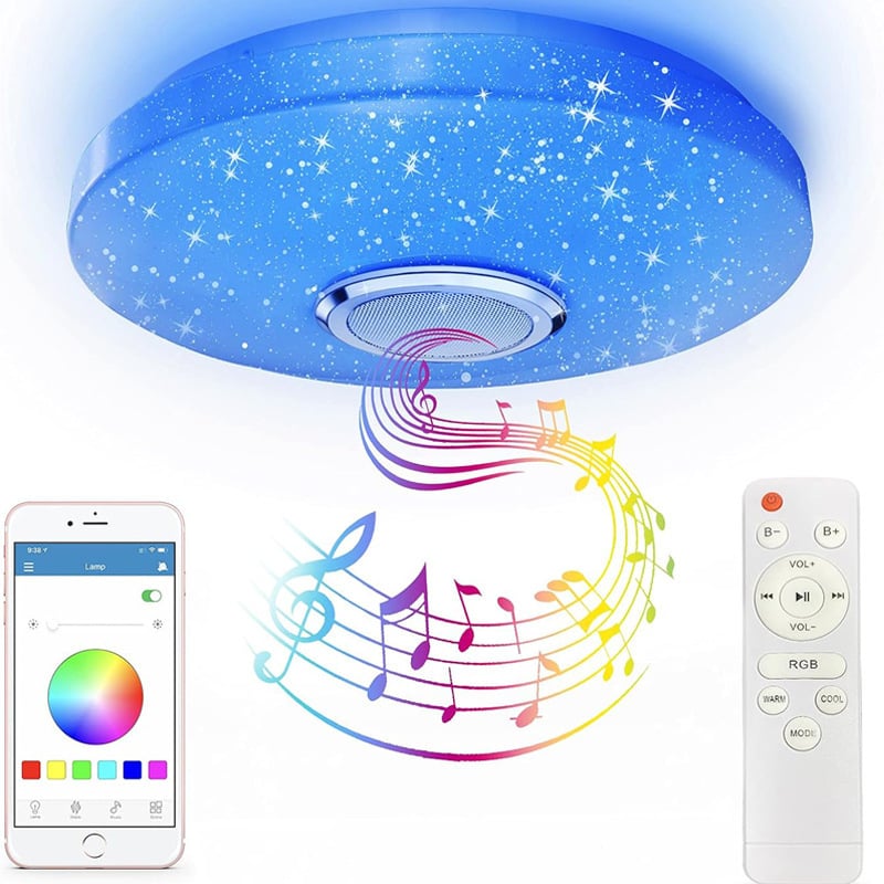 36W Rgb Farbwechsel Led Deckenleuchte Dimmbare Mit Bluetooth