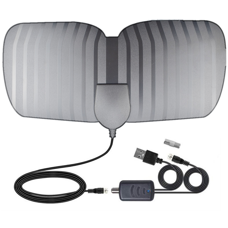 4K 8K siseruumides kasutatav suure võimendusega HD digitaaltelevisiooni antenn signaalivõimendiga maapealse laine vastuvõtuantenn