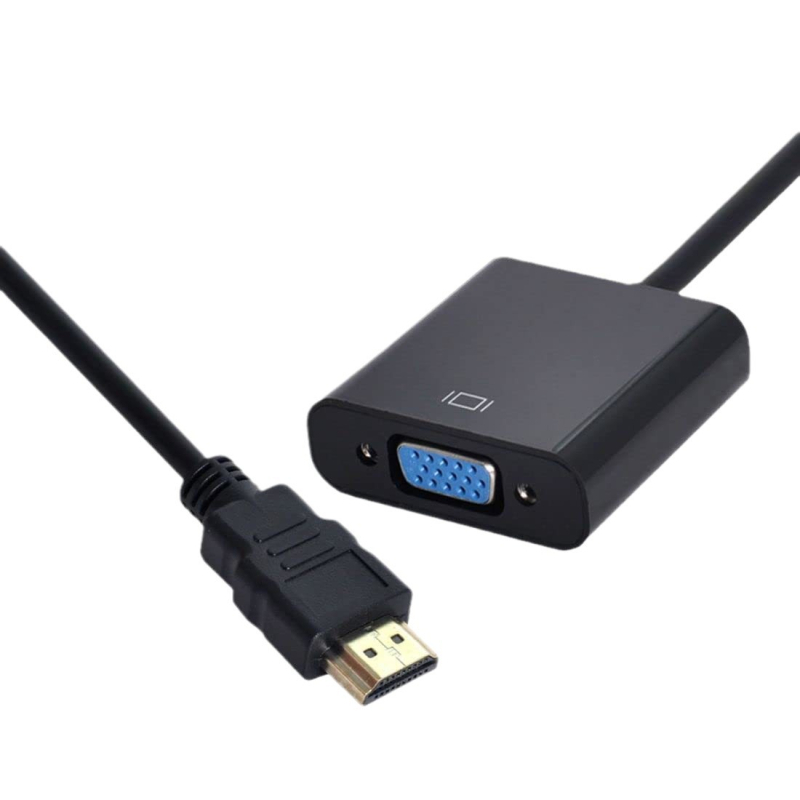 HDMI į VGA konvertavimas į kabelinę televiziją, nešiojamąjį kompiuterį, HDC/HDMI/VGA keitiklį, didelės raiškos konvertavimą