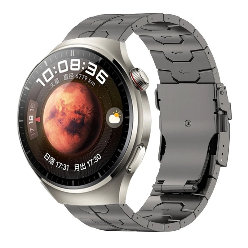 Pre Huawei Watch 4/4pro GT3Pro GT4 Smart Watch Remienok z titánovej zliatiny Iron Man Titánový remienok