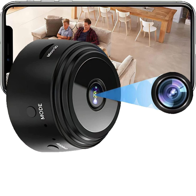 Cameră A9 HD Viziune nocturnă WIFI Cameră de supraveghere aeriană cu mișcare wifi 1080P