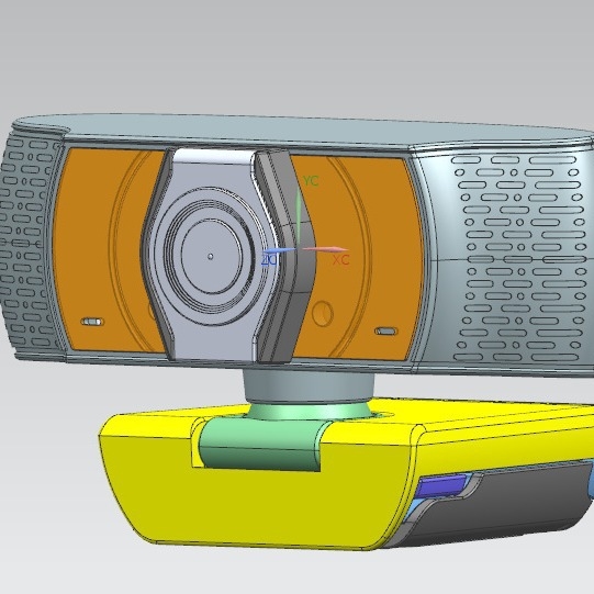 Pārrobežu ekskluzīva 1080P HD kamera noliktavā Datora USB draivera nesaturoša kamera 3D trokšņu samazināšanas attēlu apstrāde