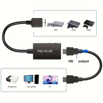 laos Müügiplahvatused PS2-st HD-ks muundur PS2-st HDTV-ks videoadapteri liides