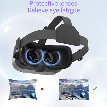 Cross-Border G13 kaciga za montažu na glavu, virtualna stvarnost, magično ogledalo, VR naočale, 3D naočale za mobilne telefone, VR spot