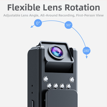 Εγγραφέας A8 Άμεσης Εγγραφής Κάμερα HD 1080P Υπέρυθρη Νυχτερινή Όραση Εγγραφέας Βίντεο Εγγραφέας Ήχου και Βίντεο Γραφείου