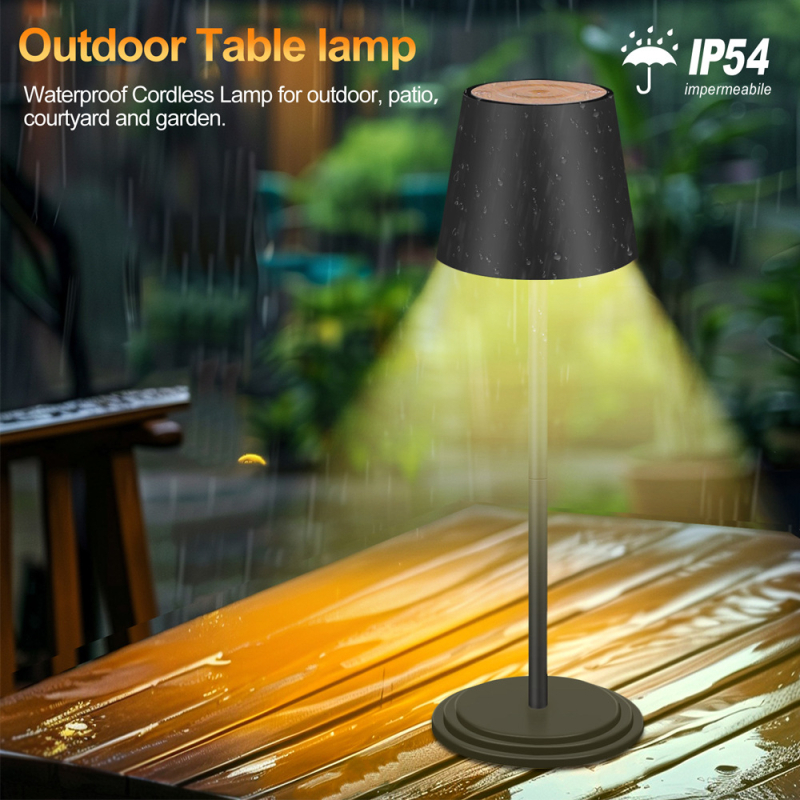 Loominguline uus magamistoa laualamp puutetundliku öölambiga RGB värvilise atmosfääriga lamp öövalgusti, mida saab ajastada USB-laadimisega