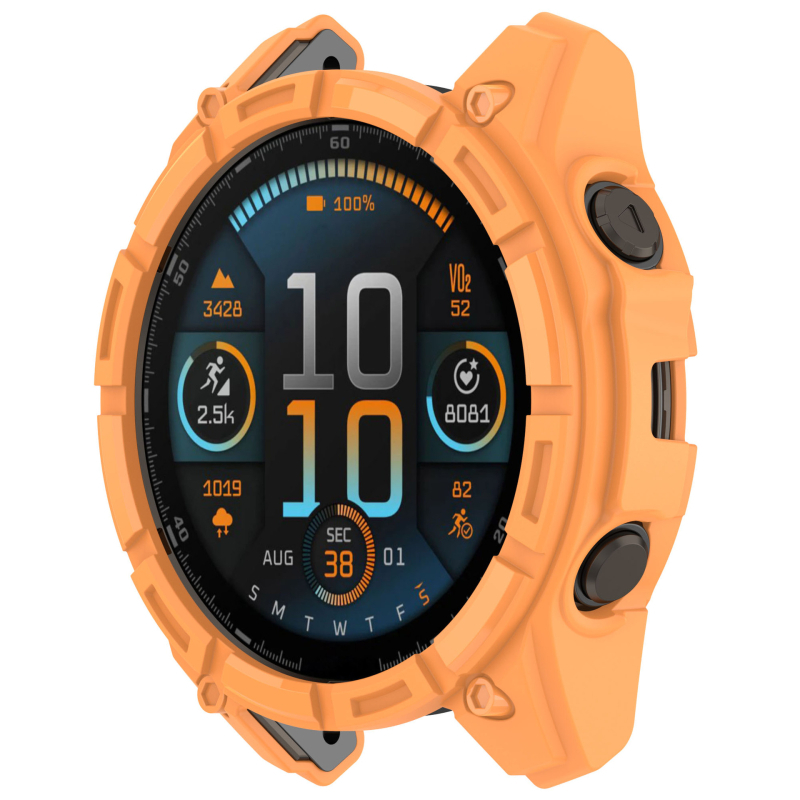 Garmin Garmin Fenix8 dobajam aizsargapvalkam Fenix8 pulksteņa maciņam ar pusapvalku