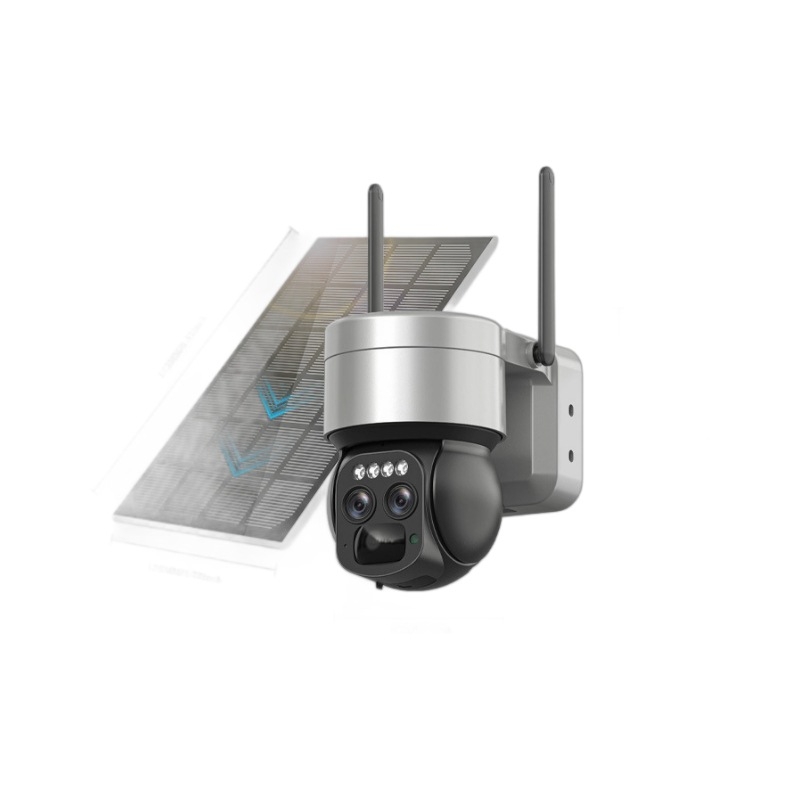 Saules Wifi kamera Mājas āra drošība Bezvadu novērošanas kamera Mobilais tālrunis Tālvadības augstas izšķirtspējas kamera