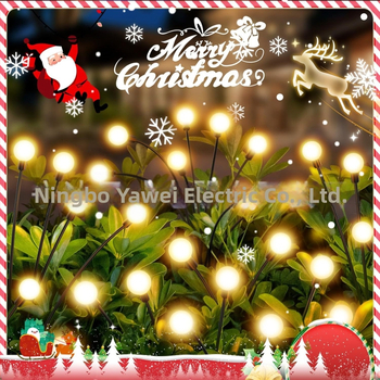 Ηλιακό φωτιστικό εξωτερικού χώρου με διακοσμητικό φως για γκαζόν Firefly, ατμόσφαιρα με μέδουσες, φωτιστικό κήπου με επίγεια βύσματα για διακοπές