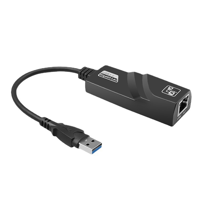 Placă de rețea Gigabit USB 3.0 transfrontalieră, placă de rețea cu fir USB 3.0 la RJ45, 100 Gigabit, tip C, placă de rețea externă cu fir