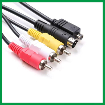 Tinka „Sony“ fotoaparatų AV vaizdo kabeliui VMC15FS10P, dviejų eilių S terminalo išvesties kabeliui