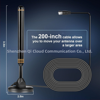 Digitaaltelevisiooni antenni moekujuline piiriülene HDTV 4K teleantenn, mis võtab vastu maapealset laineantenni