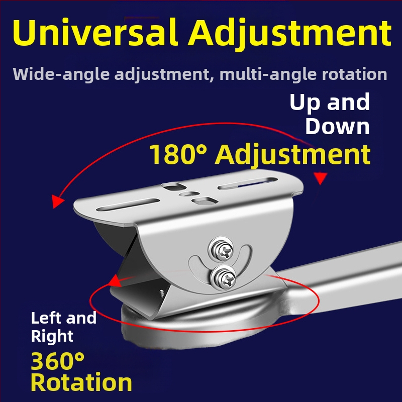 Мониторингова скоба от неръждаема стомана 430, взривобезопасна камера, телена пръчка, прегръщаща пръчка, улично осветление, охранителна скоба за глава на патешка човка