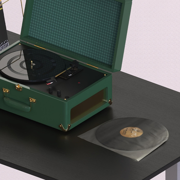 12-tolline vinüül-LP plaadikott vinüülümbrikuga sisekott kaitseümbris paksendatud välimine kott plaadikott paksendatud antistaatiline