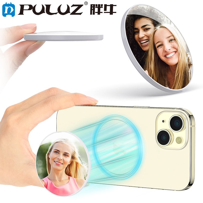Új MagSafe mágneses hátsó szelfitükör mobiltelefonhoz, önkioldós műtárgy, vlog, internet, hírességek élő HD tükör