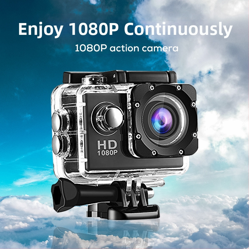 Нова трансгранична спортна камера с анти-трептене, Full HD за снимане на открито, DV за езда, гмуркане и монтиране на главата
