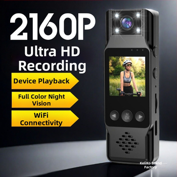 4K üliselge WiFi-kaamera välistingimustes kasutatava spordikaameraga, mida saab kasutada ratsutamiseks ja korrakaitseks mõeldud videosalvesti salvestamiseks