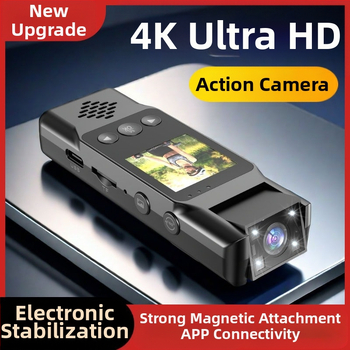 4K üliselge WiFi-kaamera välistingimustes kasutatava spordikaameraga, mida saab kasutada ratsutamiseks ja korrakaitseks mõeldud videosalvesti salvestamiseks