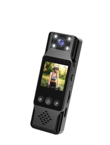 4K üliselge WiFi-kaamera välistingimustes kasutatava spordikaameraga, mida saab kasutada ratsutamiseks ja korrakaitseks mõeldud videosalvesti salvestamiseks