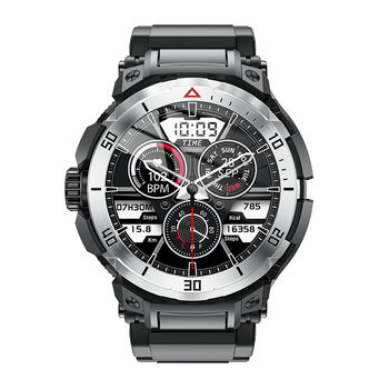 Piiriülene GT100PRO nutikell Bluetooth-kõne TWS-peakomplekt muusika esitamine NFC juurdepääsukontrolliga spordikell