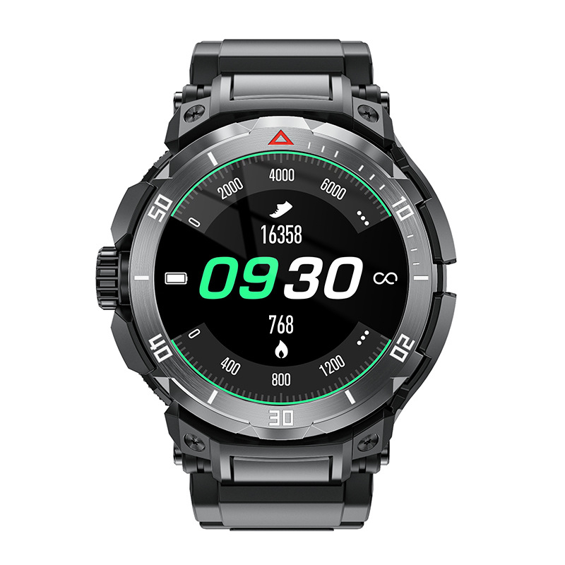 Piiriülene GT100PRO nutikell Bluetooth-kõne TWS-peakomplekt muusika esitamine NFC juurdepääsukontrolliga spordikell