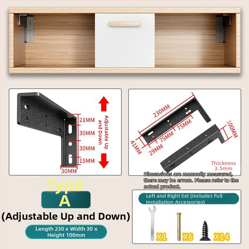 Vahesein, ujuv telerikapi kronstein, vastupidav, kolmnurkne tugi, seinale kinnitatav riiuli kronstein, fikseeritud rippkapp