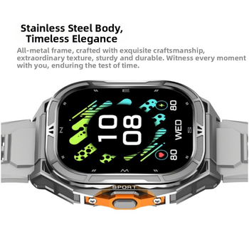 X5 okosóra GPS sportegészségügyi monitorozással 100+ sportmóddal 50 m vízálló férfi Amazon akció