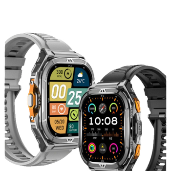 X5 okosóra GPS sportegészségügyi monitorozással 100+ sportmóddal 50 m vízálló férfi Amazon akció