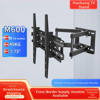 Suport de afișare LCD TV telescopic cuier de perete de uz casnic 32-80 inch ecran rotativ balansoar cuier