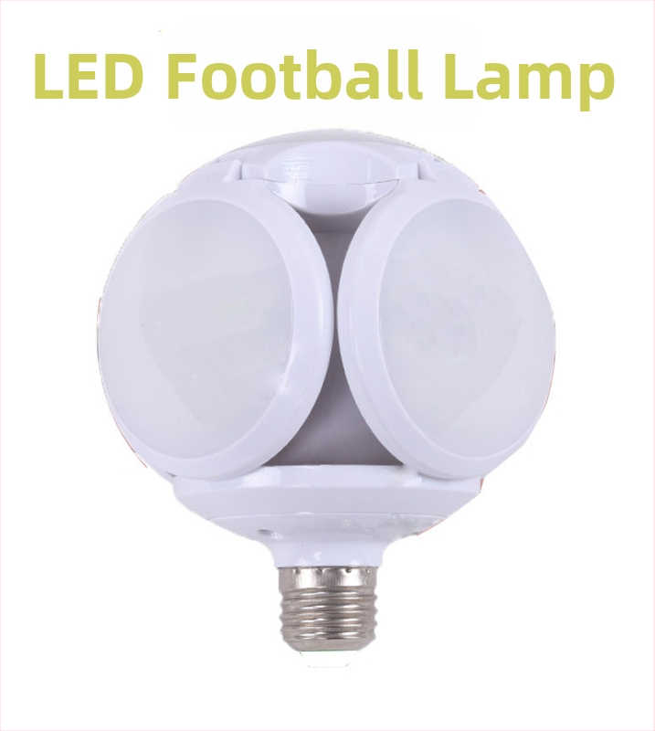 Kokkupandav LED-jalgpallivalgusti garaaživalgusti 40 W suure heledusega sissetõmmatav pirn, konstantse vooluga pirn